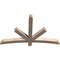 Ekena Millwork Alberta Smooth Timber Gable Bracket, Douglas Fir, 60"W x 38"H x 3 1/2"D x 3 1/2"F, 15/12 Pitch GBW060X38X0404ALB00SDF - alternate 2